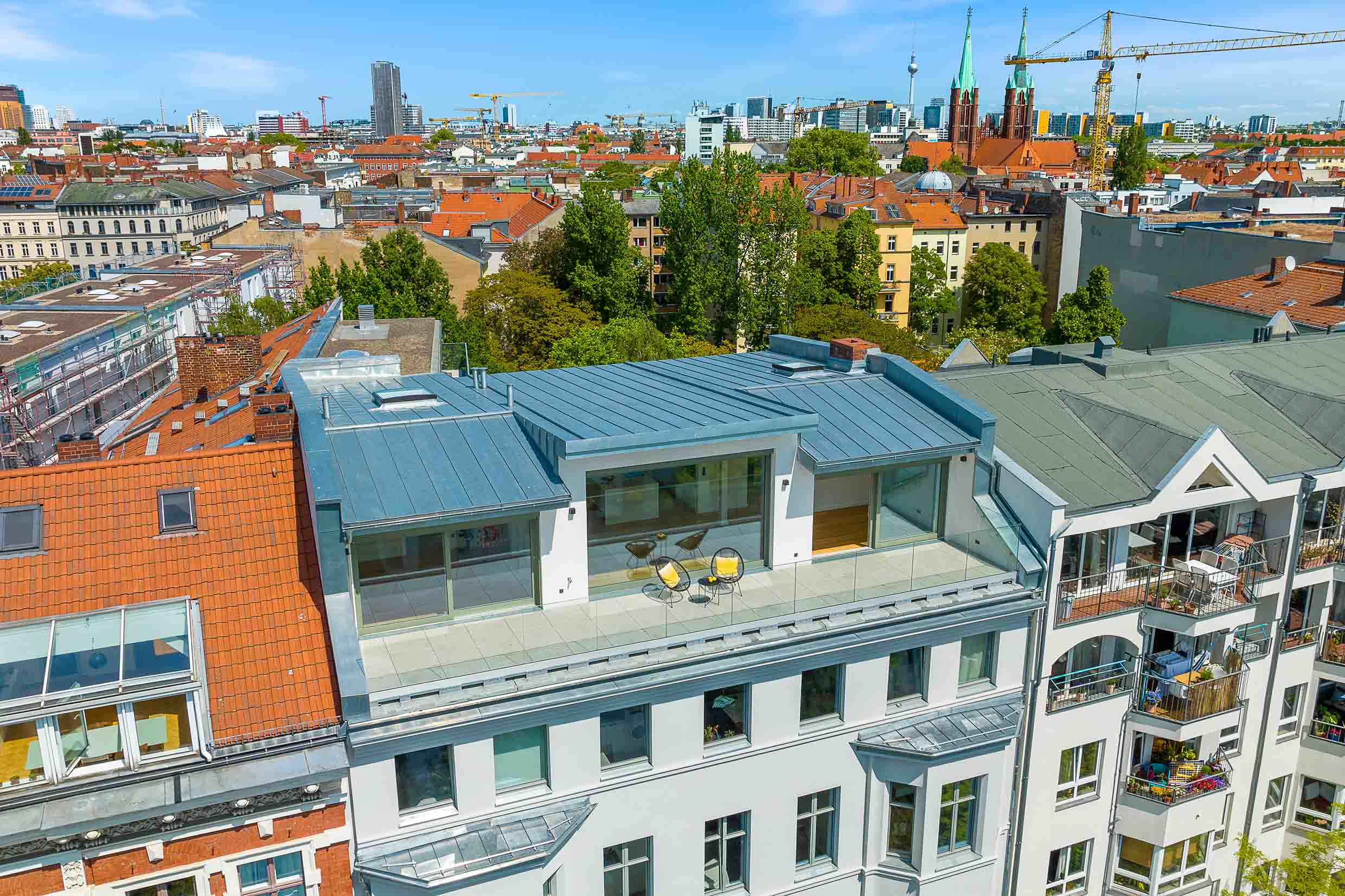 Modernes Penthouse in Kreuzberg am Viktoriapark