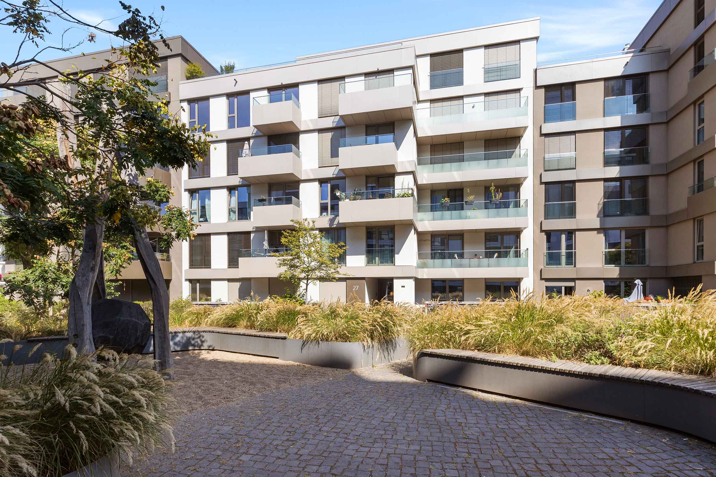Luxus Luisenpark Penthouse in Berlin Mitte mit Terrasse, Kamin