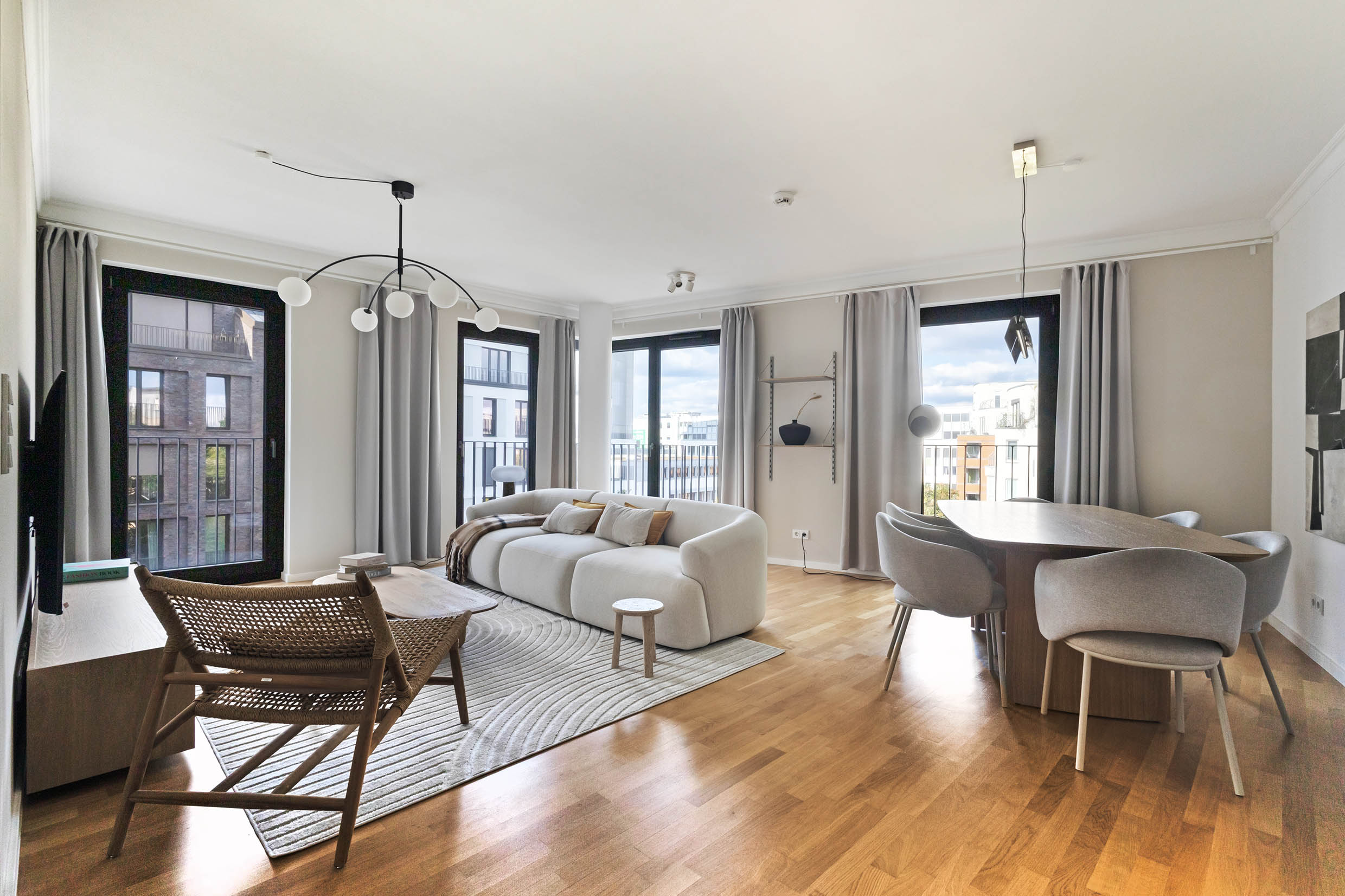 moderne 3-Zimmer Wohnung mit Einbauküche im Kurfürst