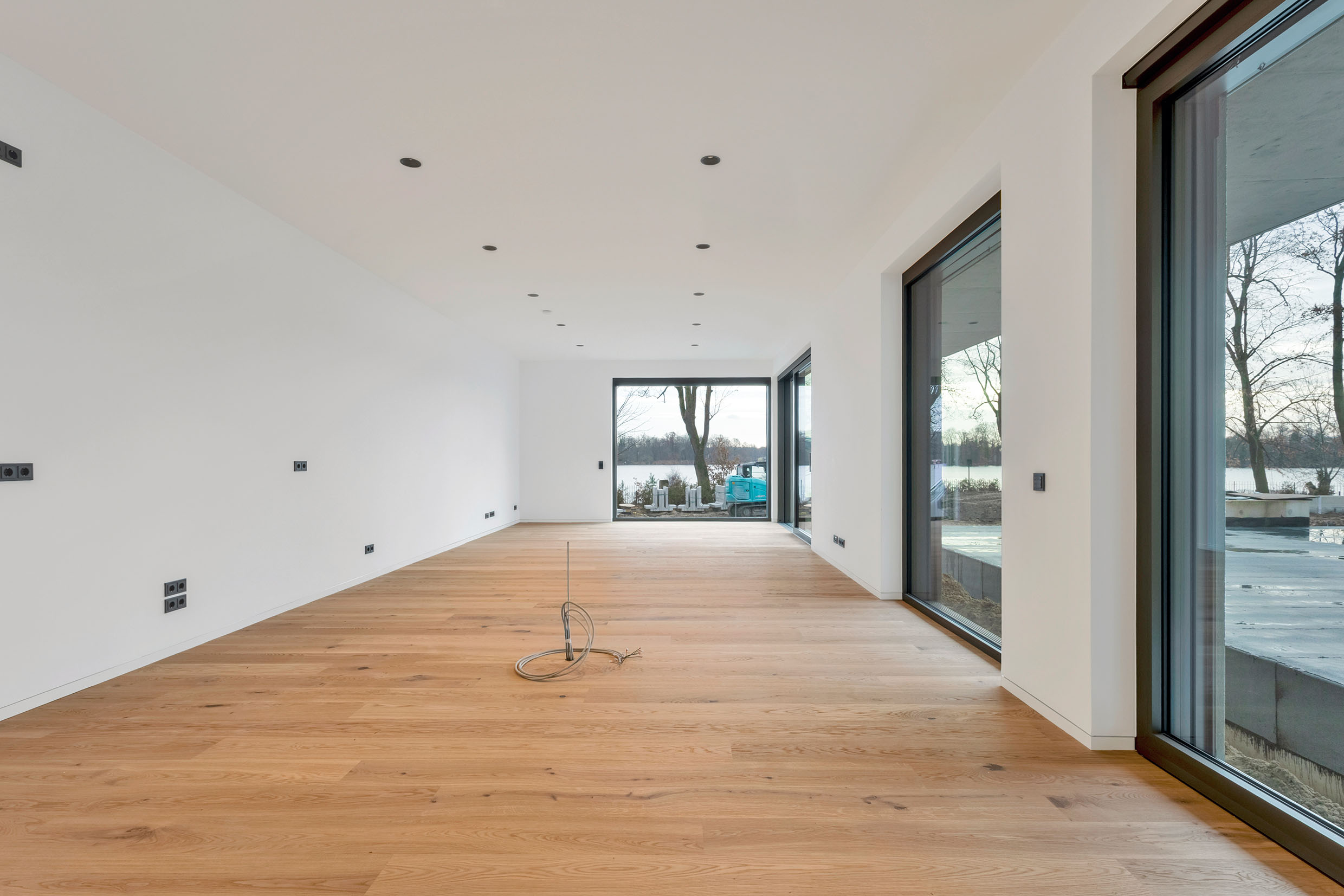 Moderne Familien Wohnung mit Garten am Tegeler See mit Seeblick