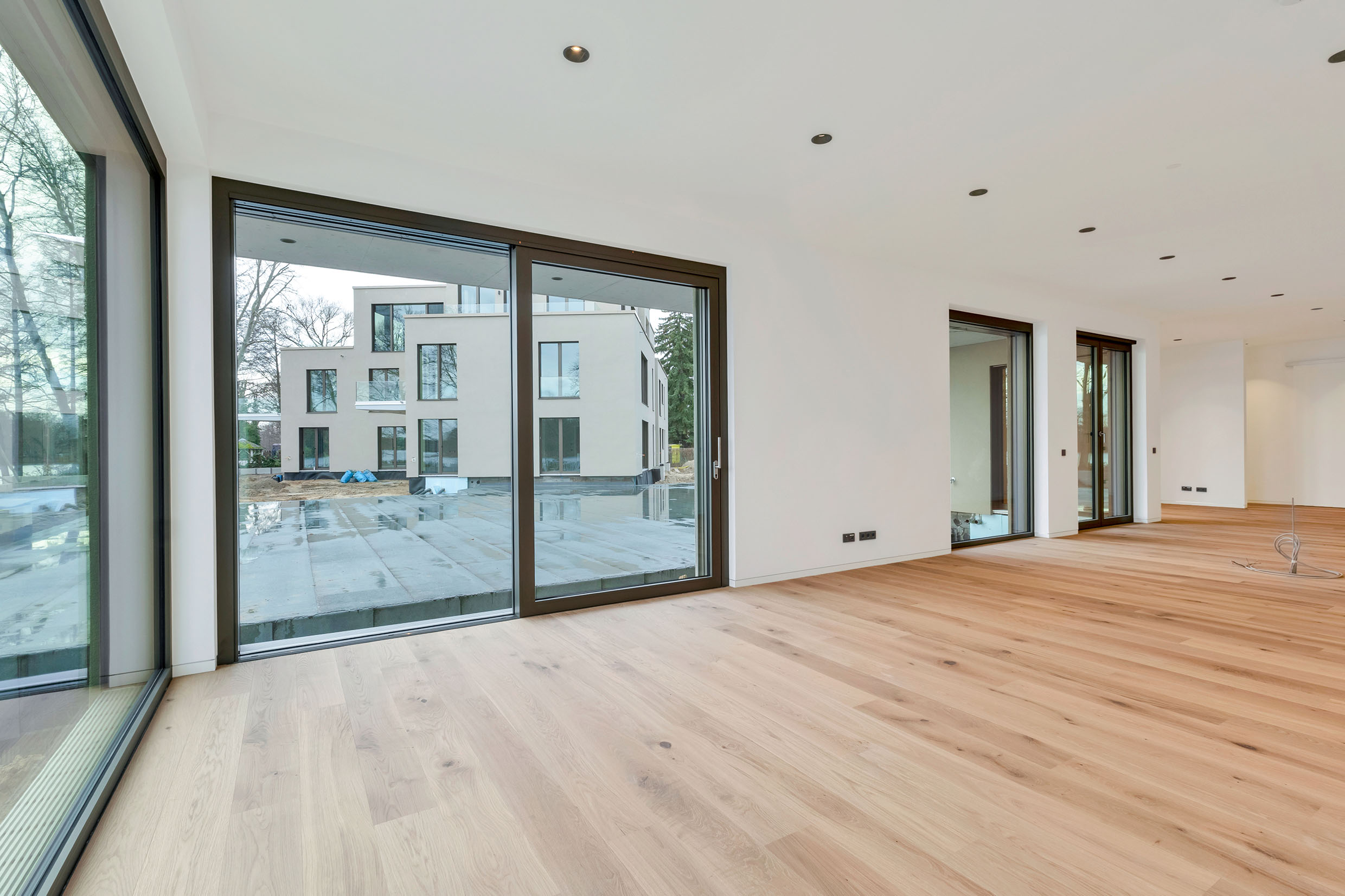 Moderne Familien Wohnung mit Garten am Tegeler See mit Seeblick