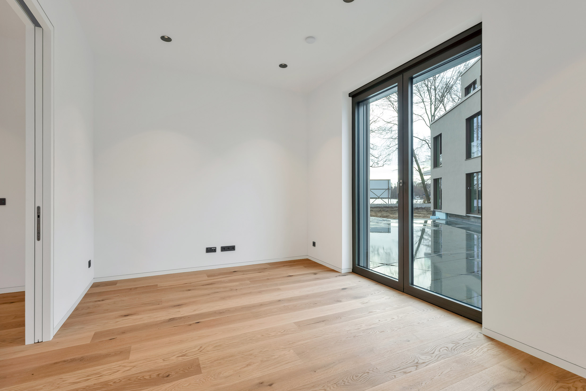 Moderne Familien Wohnung mit Garten am Tegeler See mit Seeblick