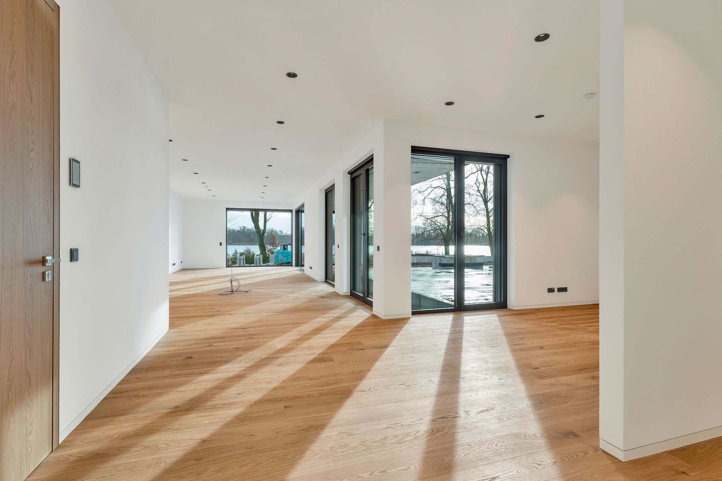 Moderne Familien Wohnung mit Garten am Tegeler See mit Seeblick