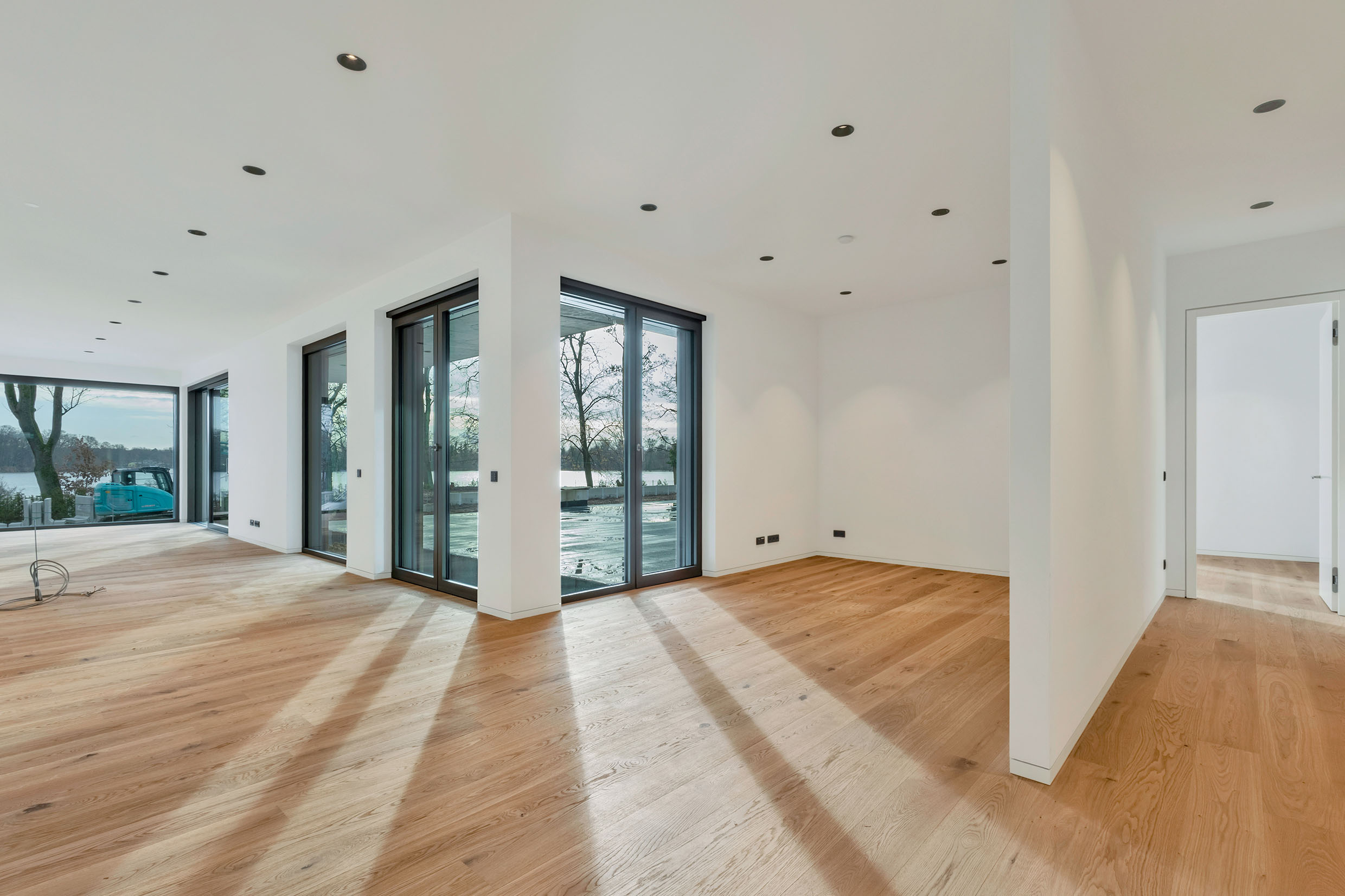 Moderne Familien Wohnung mit Garten am Tegeler See mit Seeblick