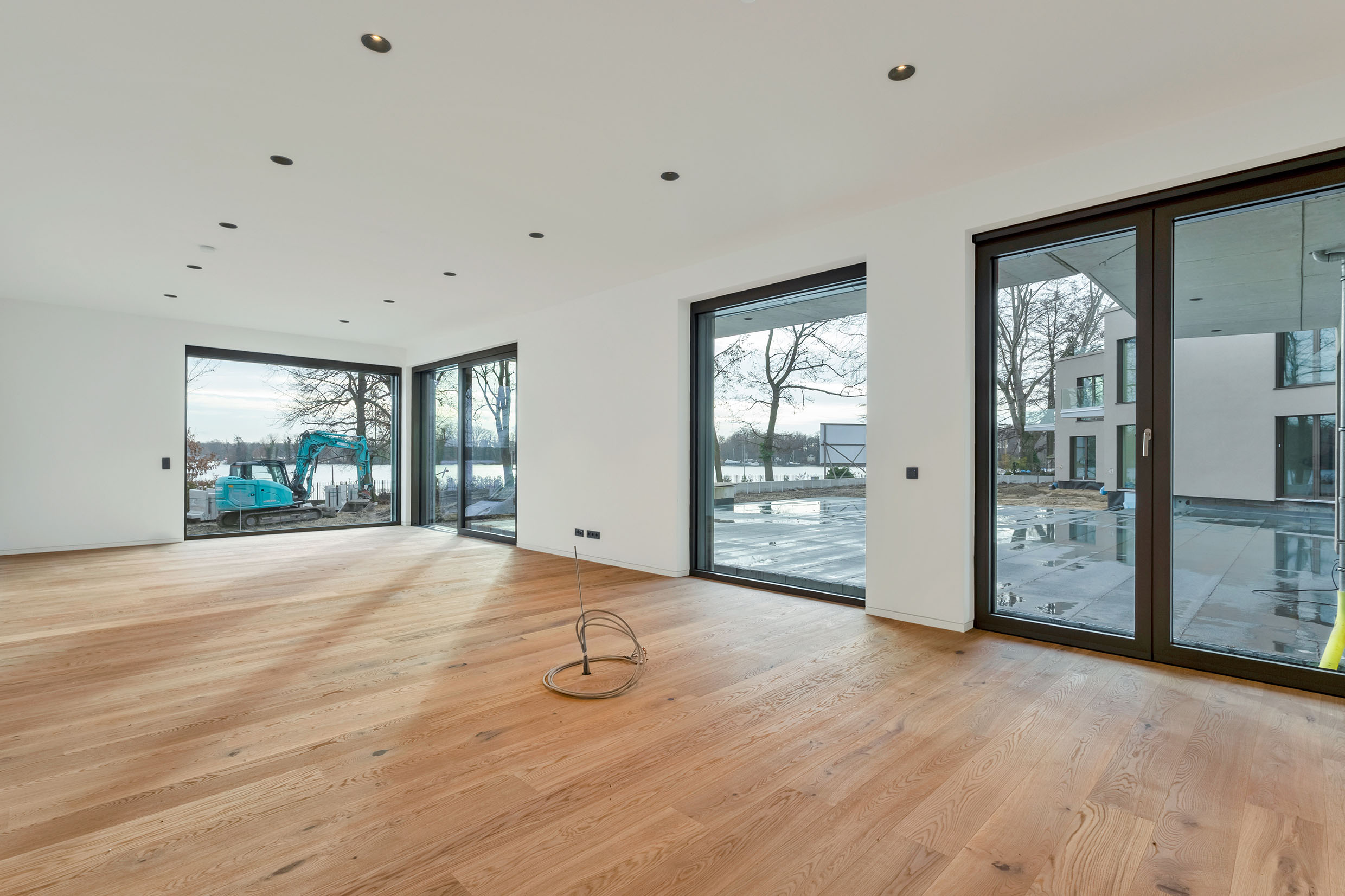 Moderne Familien Wohnung mit Garten am Tegeler See mit Seeblick
