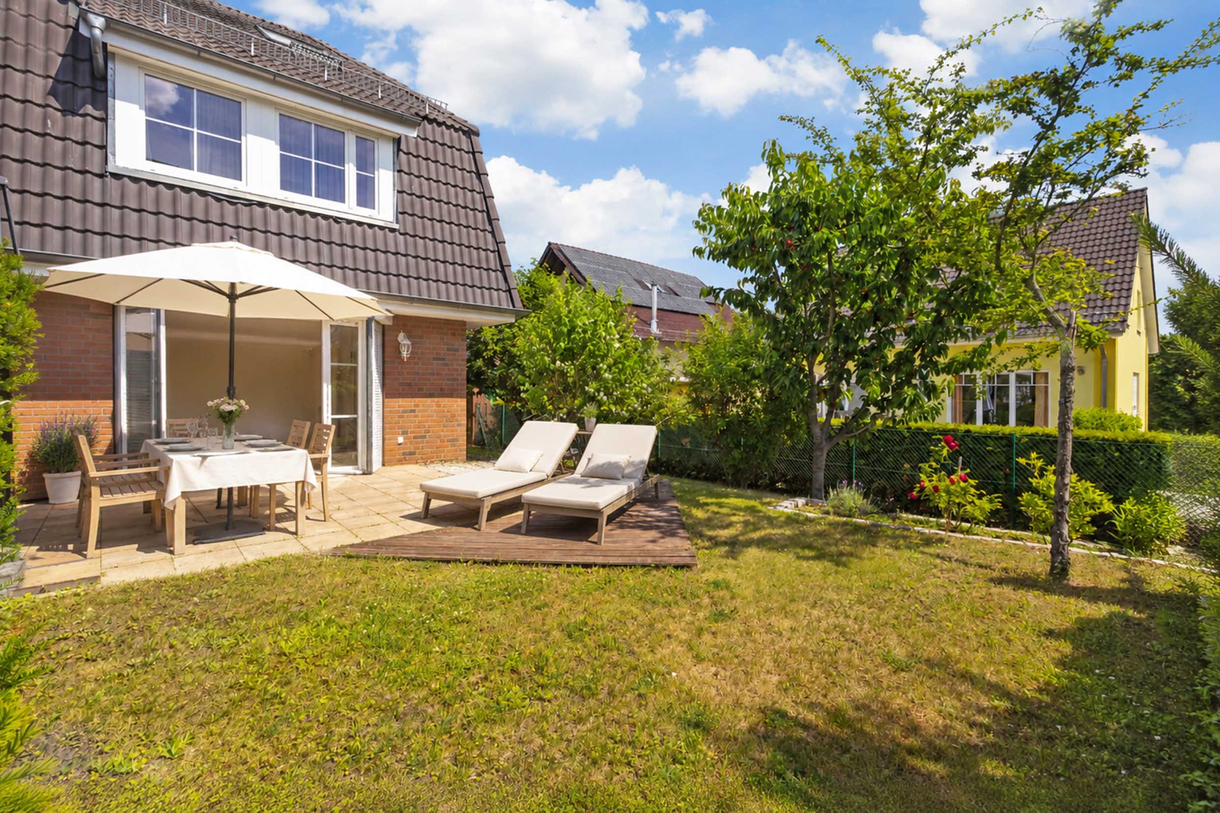FAMILIENFREUNDLICHES 5-ZIMMER-REIHENENDHAUS IM BERLINER BORNITZ-QUARTIER IN LICHTENBERG MIT SONNIGER SÜDTERRASSE UND GARTEN