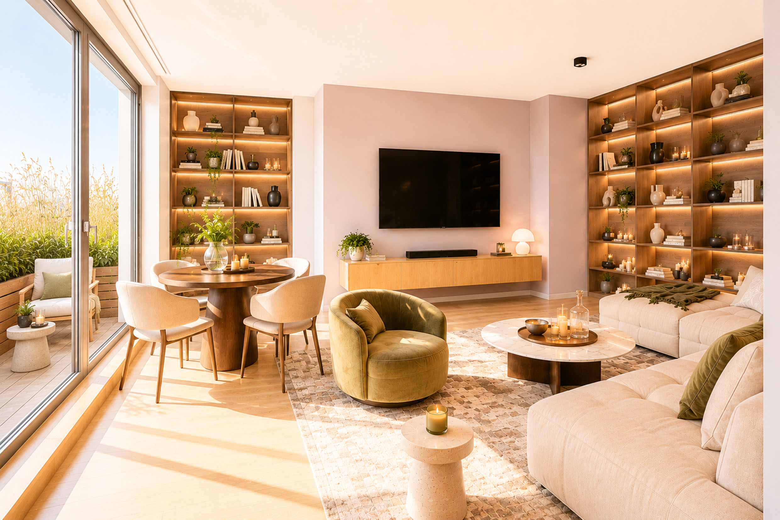 HOCHWERTIGES PENTHOUSE MIT WEITBLICK, SIEMATIC EINBAUKÜCHE UND EXKLUSIVER AUSSTATTUNG