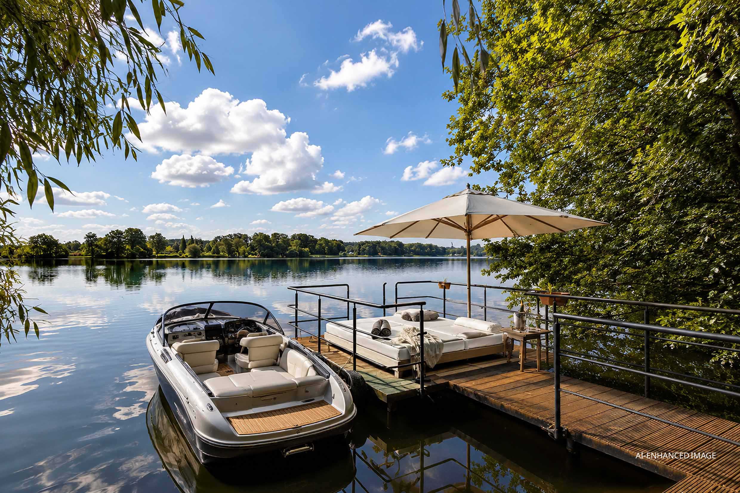 See Lodge - Exklusives Wohnensemble mit direktem See Zugang am Heiligensee Wohnen Am Wasser