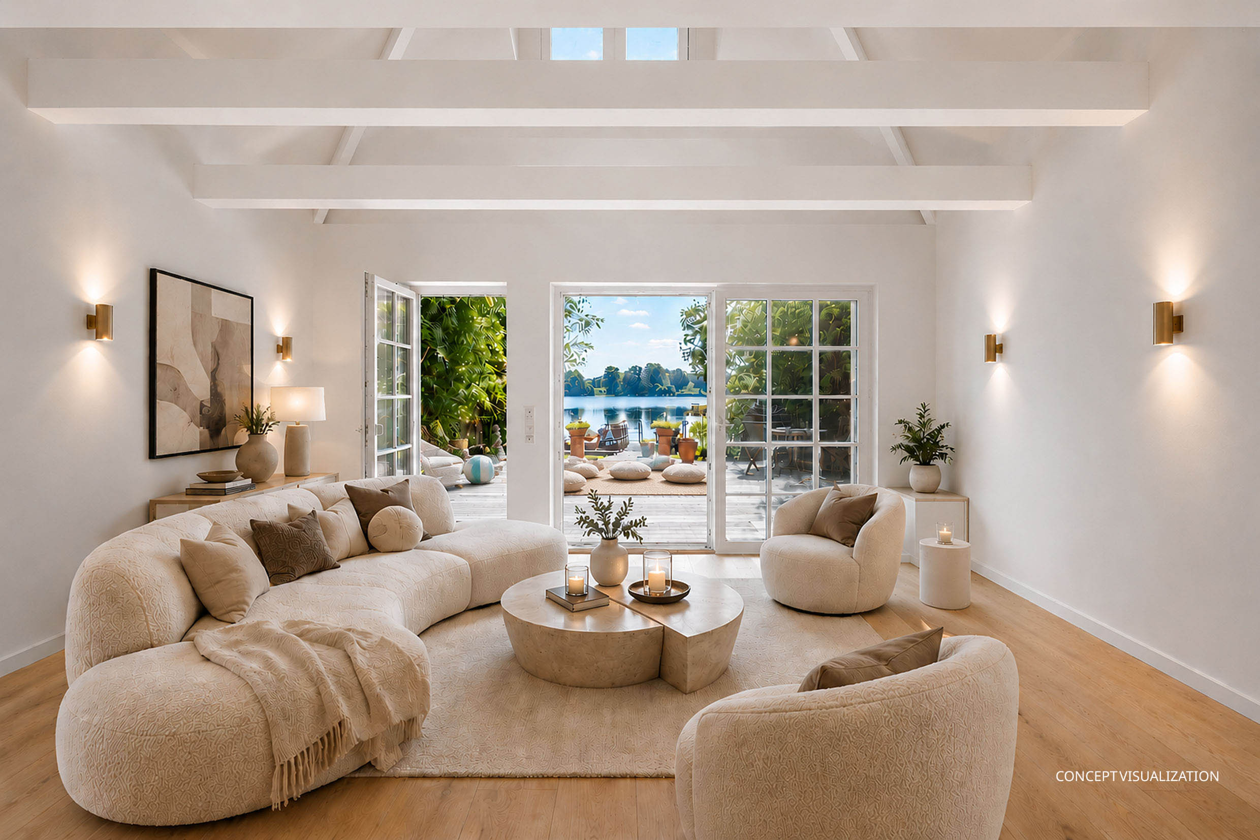 See Lodge - Exklusives Wohnensemble mit direktem See Zugang am Heiligensee Wohnen Am Wasser