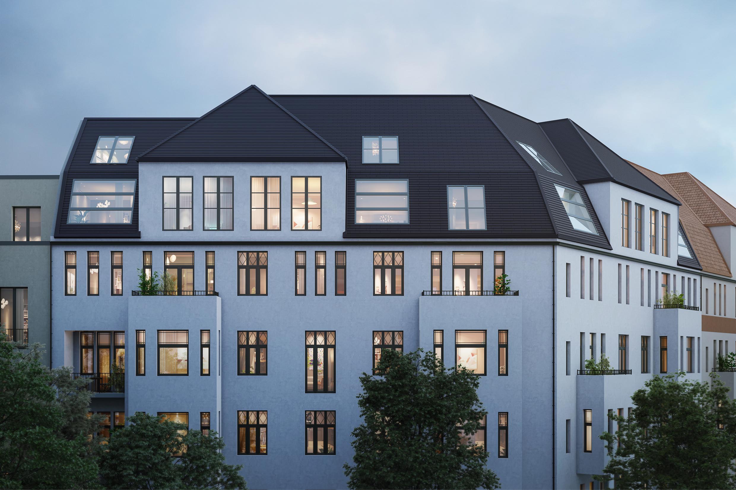 West Side Sky Suites - 2 Bed Duplex Gallery Apartment in Berlin Charlottenburg
